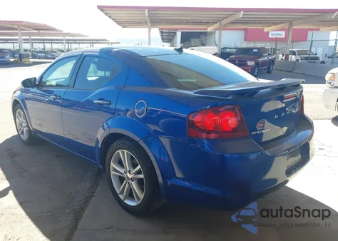 2012 Dodge Avenger Se from USA, damaged, VIN 1C3CDZAG4CN254310